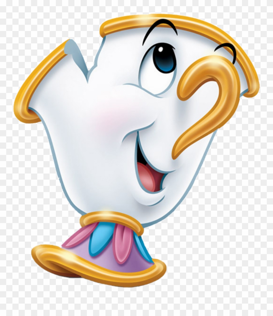 La Bête, Dessin Animé, Personnage, Nains, Planches, - Chip Beauty And The Beast Clipart