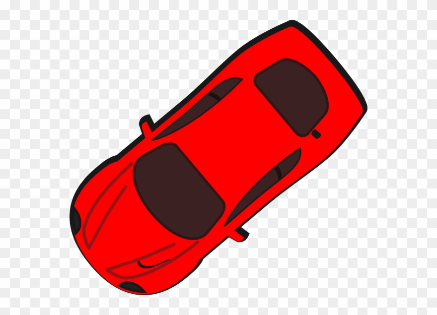 220 Clip Art At Clker - Car Icon Vector Top View - Png Download