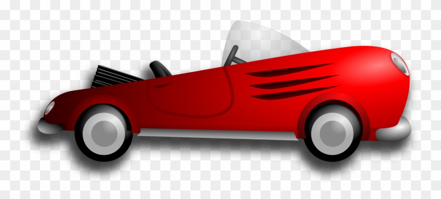 Sports Car Classic Car Driving Vintage Car - Race Car Clipart Png Transparent Png