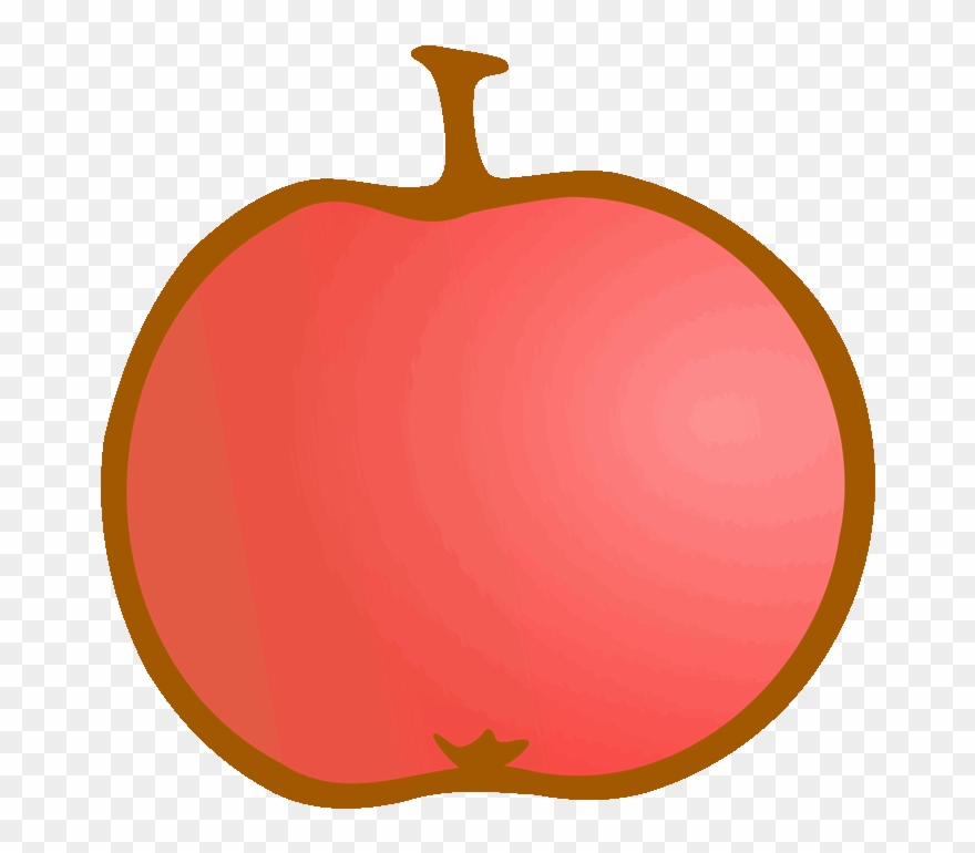 Apple Black And White Apple Fruit Free Clipart Names - Apple - Png Download