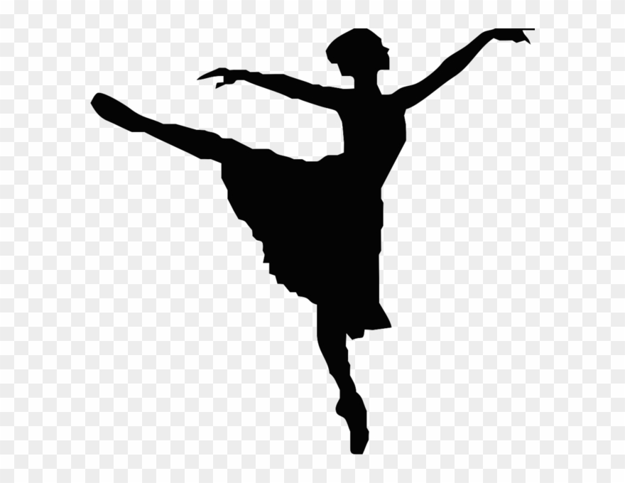 Black And White Dancer Clipart - Png Download