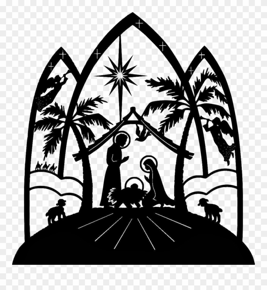 In This Season Of Advent - Presépio De Natal Desenho Clipart