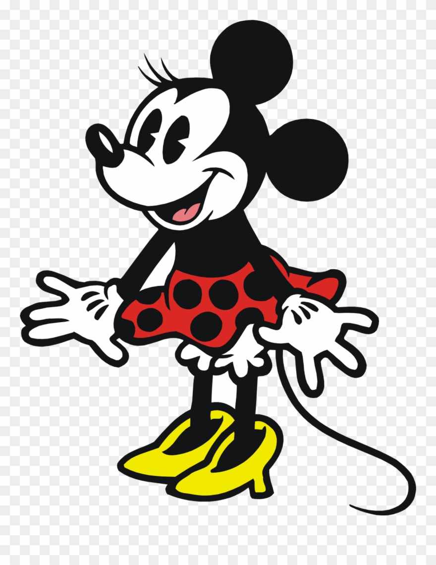 Passatempo Da Ana - Minnie Mouse Cartoon Clipart