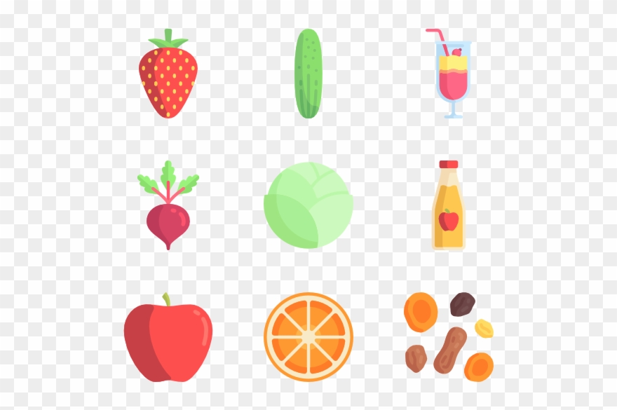 Good Clipart Healthy Food - Icon - Png Download