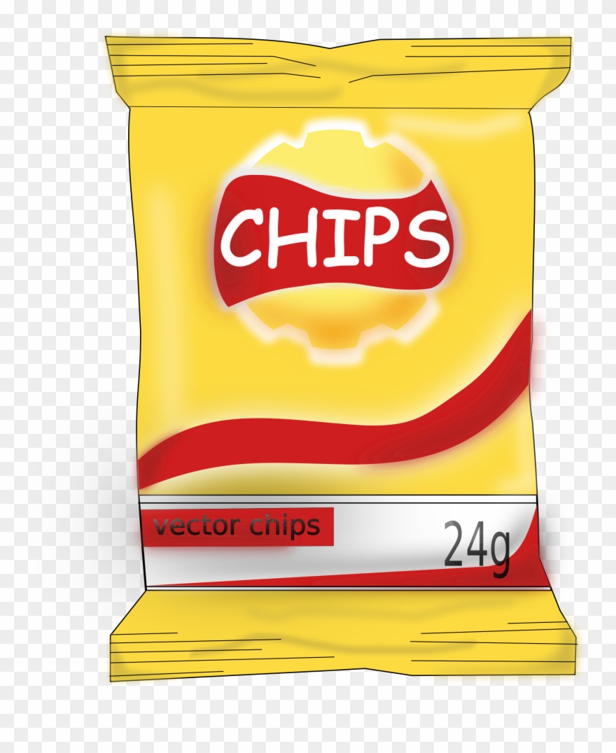 Food At Getdrawings Com Free For Personal - Transparent Background Potato Chips Clipart - Png Download