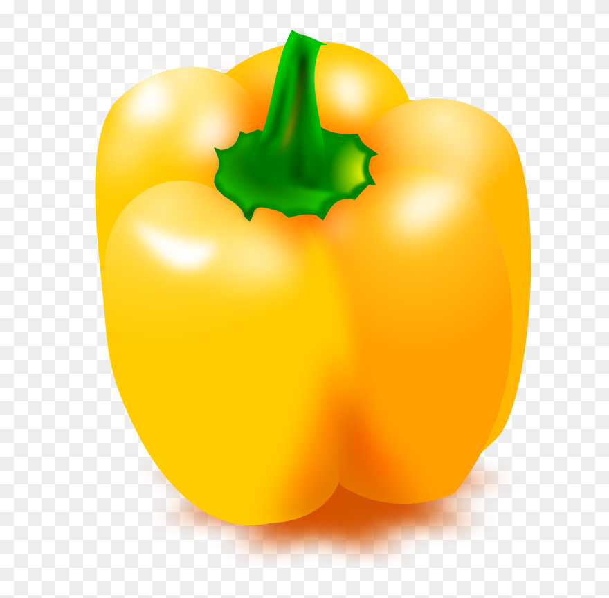 Download Svg Library Library Family Silhouette Black - Yellow Bell Pepper Clipart - Png Download