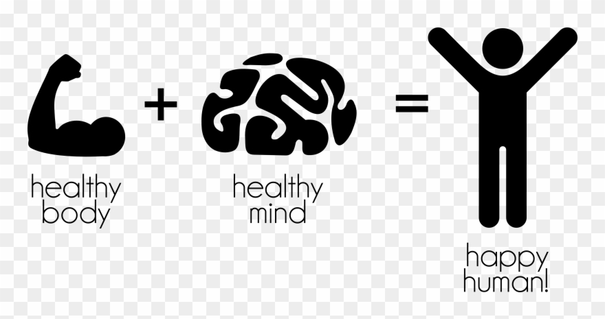 Health Png Transparent Images - Healthy Body Healthy Mind Happy Human Clipart