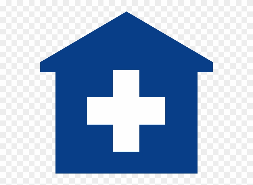 Medical Clip Home Health - Red Cross Flaticon - Png Download