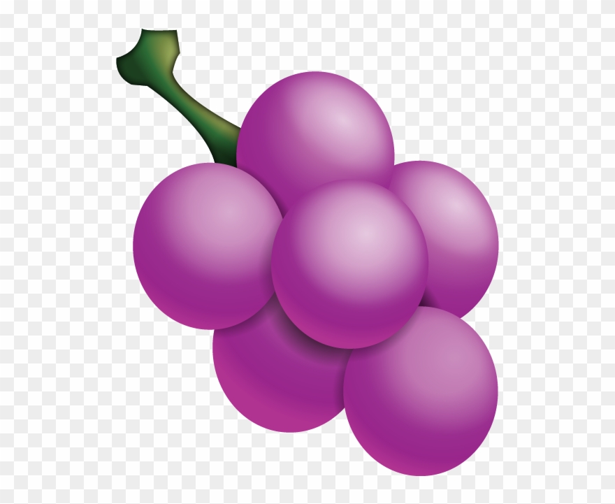 Download Emoji Icon Island Ai File - Grape Emoji Png Clipart