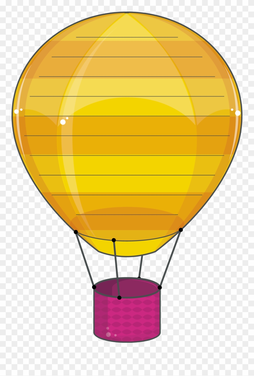 Download The Image Download The Entire Set - Hot Air Balloon Clipart
