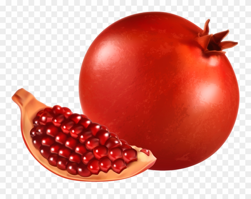Pastor Clipart Healthy Eating Habit - Pomegranate Fruit Clipart - Png Download