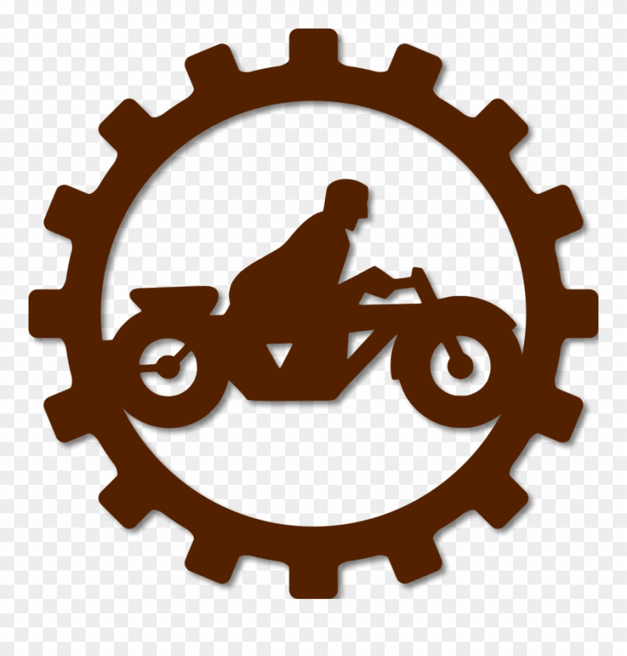 Industry Clip Art Download - Motorcycle Clip Art - Png Download