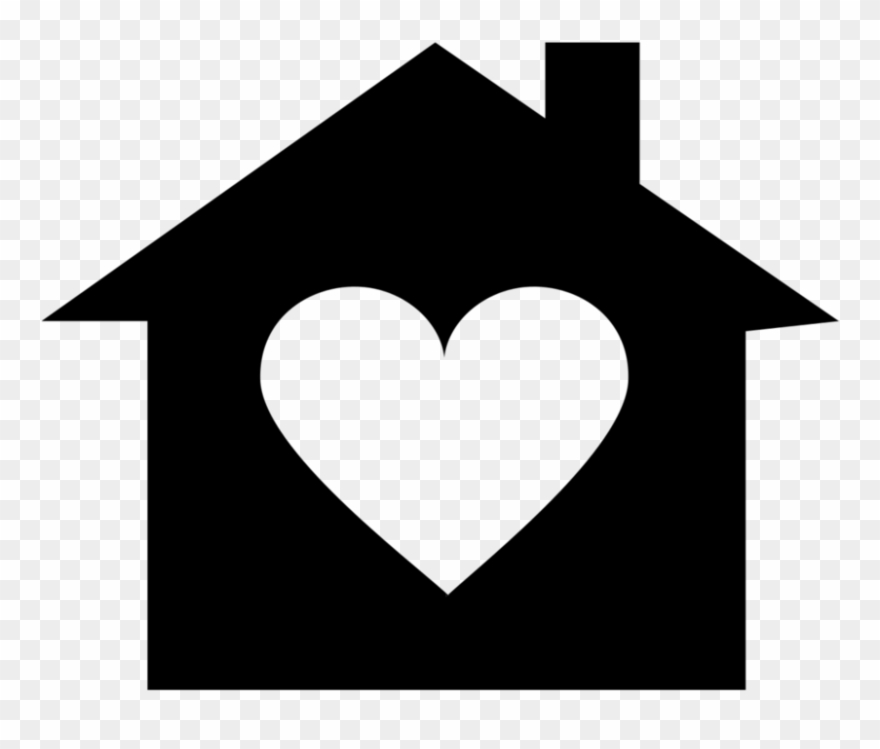 Chws Uh Community Health Chw Initiative - House With Heart Logo Clipart