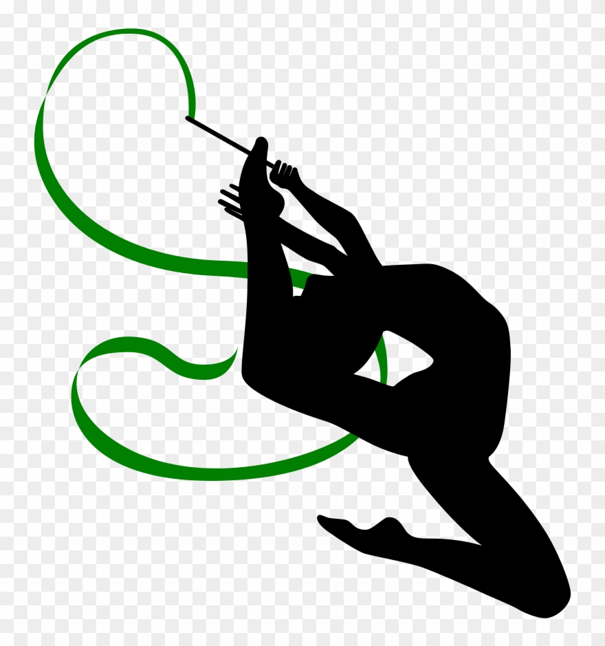 Rhythm Clipart Free For Download - Rhythmic Gymnastics Ribbon Png Transparent Png