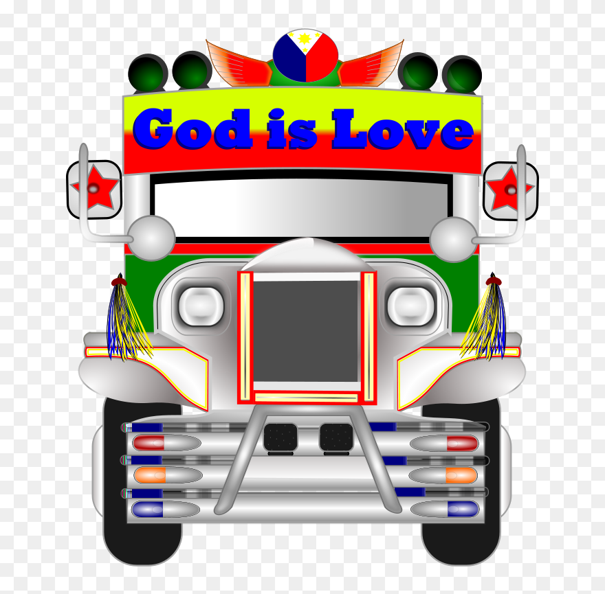 Free Philippine Jeepney - Jeep Clipart - Png Download