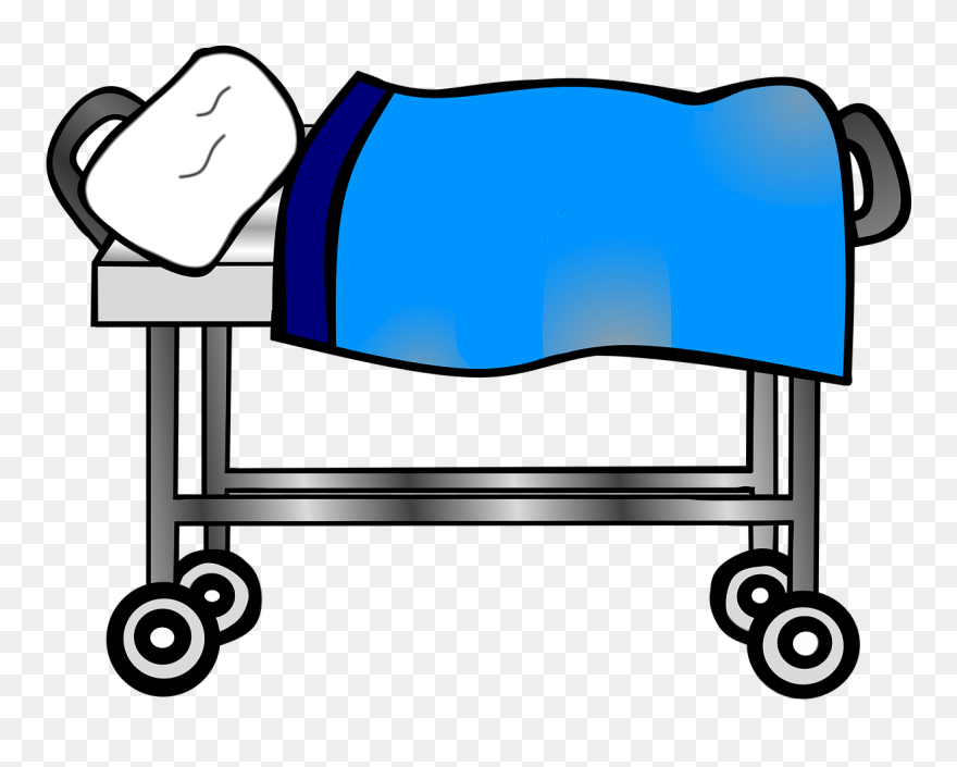 Free Illustration Hospital Clip Art Bedside Image On - Hospital - Png Download