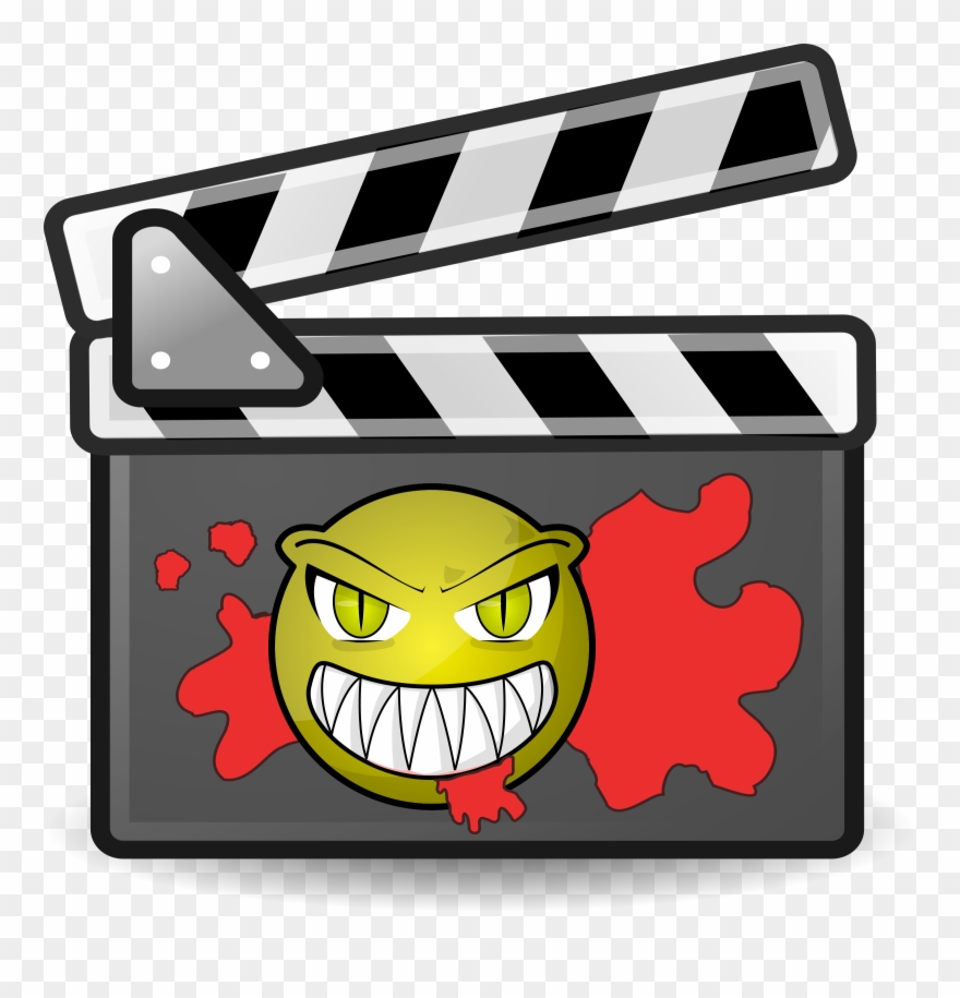 Big Image - Scary Monster Shower Curtain Clipart