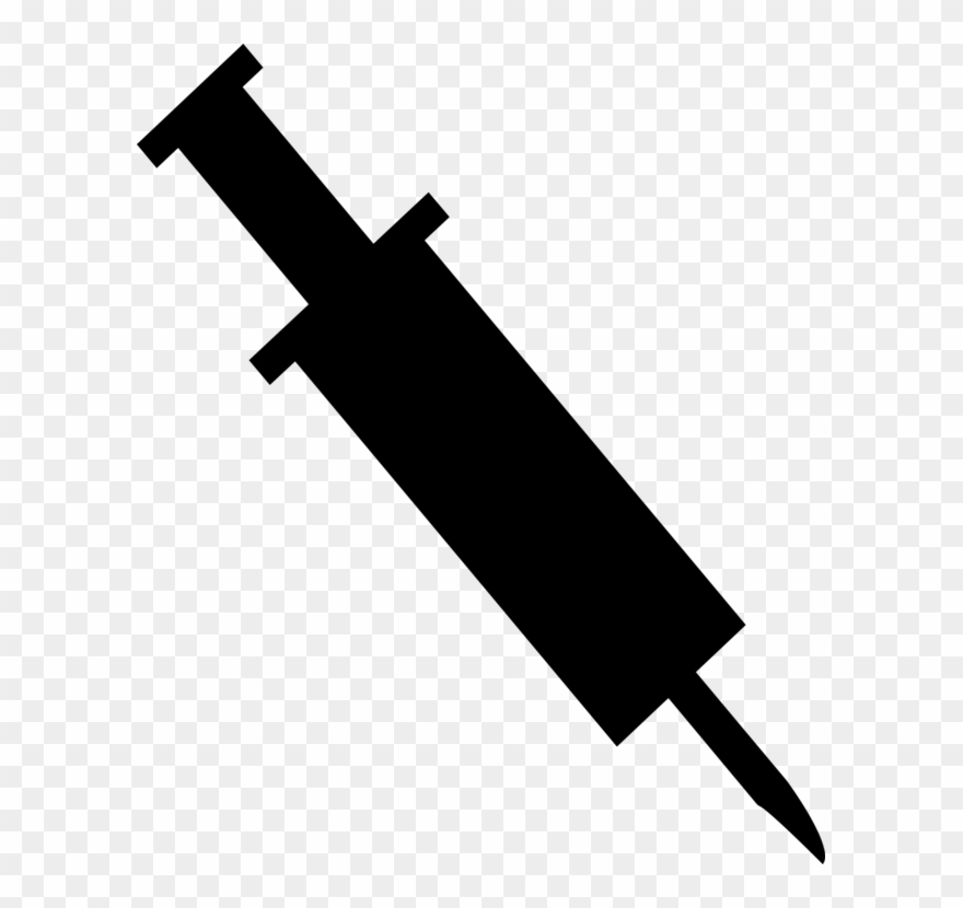 Syringe Hypodermic Needle Injection Vaccine Doctor's - Injection Syringe Clipart - Png Download