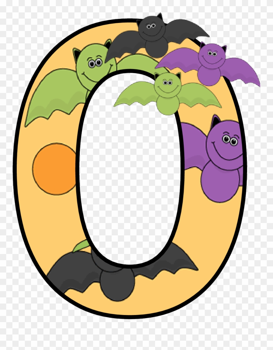 Horror - Alfabeto De Murcielagos Clipart