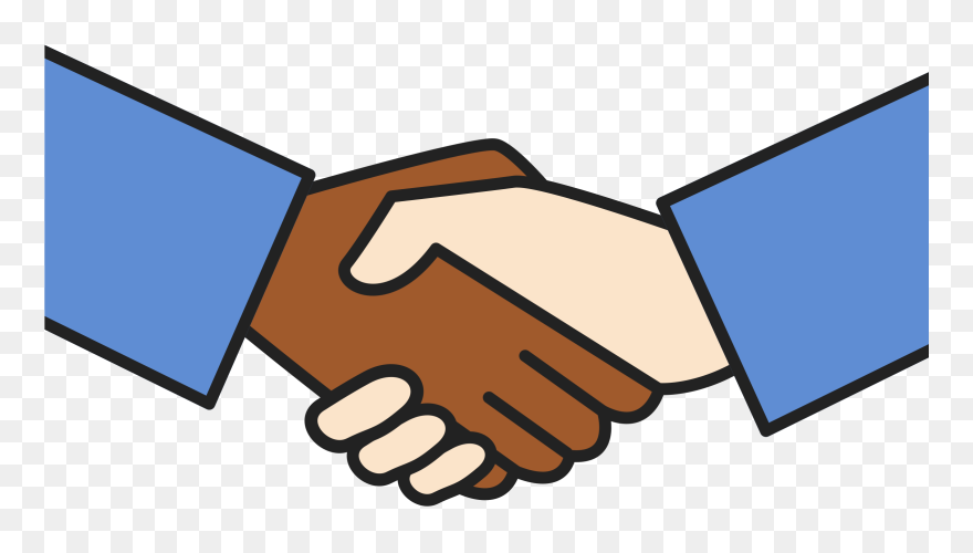 With The Onset Of A Growing Number Of Cases Related - Clip Art Hand Shake - Png Download