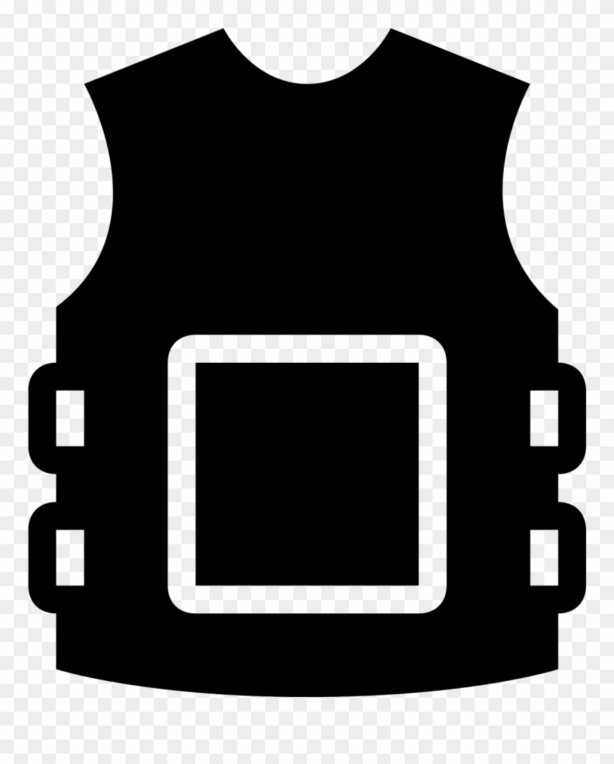 Bulletproof Vest Icon Free Download Png And - Bullet Proof Vest Icon Clipart