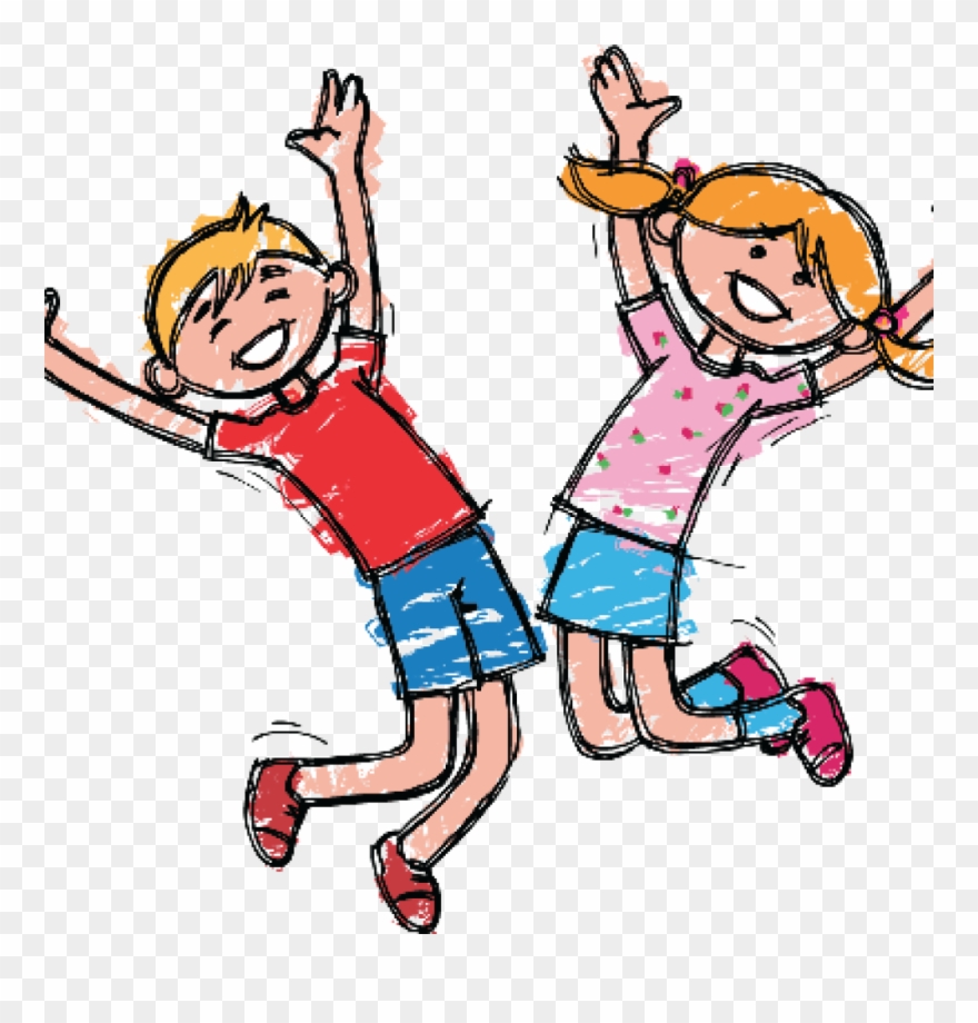 Happy Clipart Happy Clipart At Getdrawings Free For - Girl And Boy Happy Clipart - Png Download