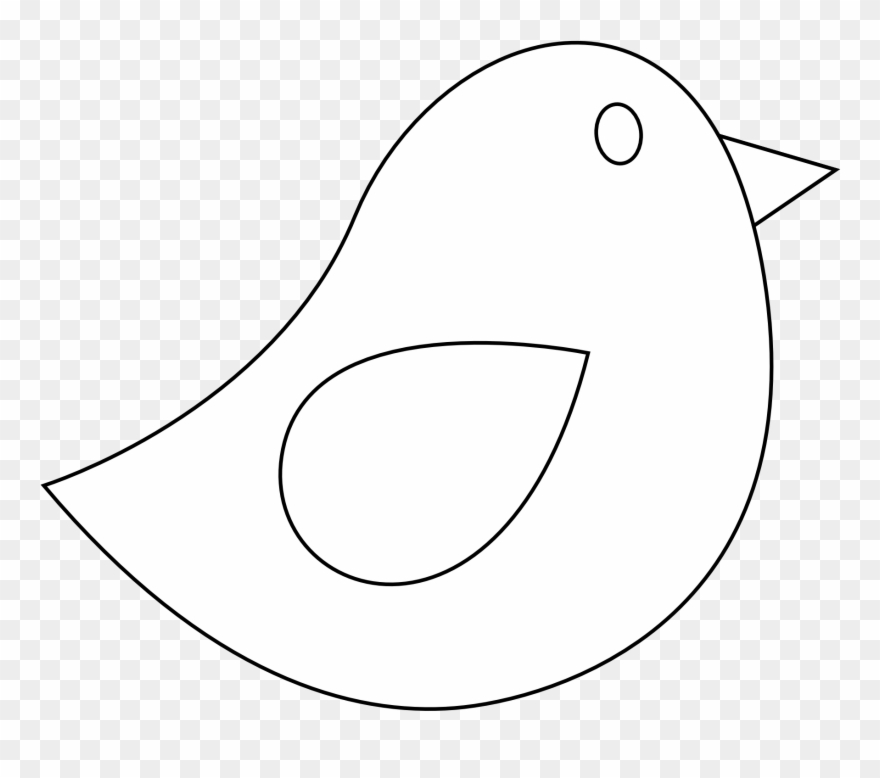 Clip Art Twitter Bird Tweet Tweet 56 Clipartist - Birds Icon White Png Transparent Png