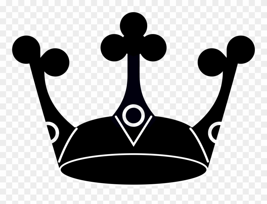 Picture - King Crown Silhouette Transparent Clipart