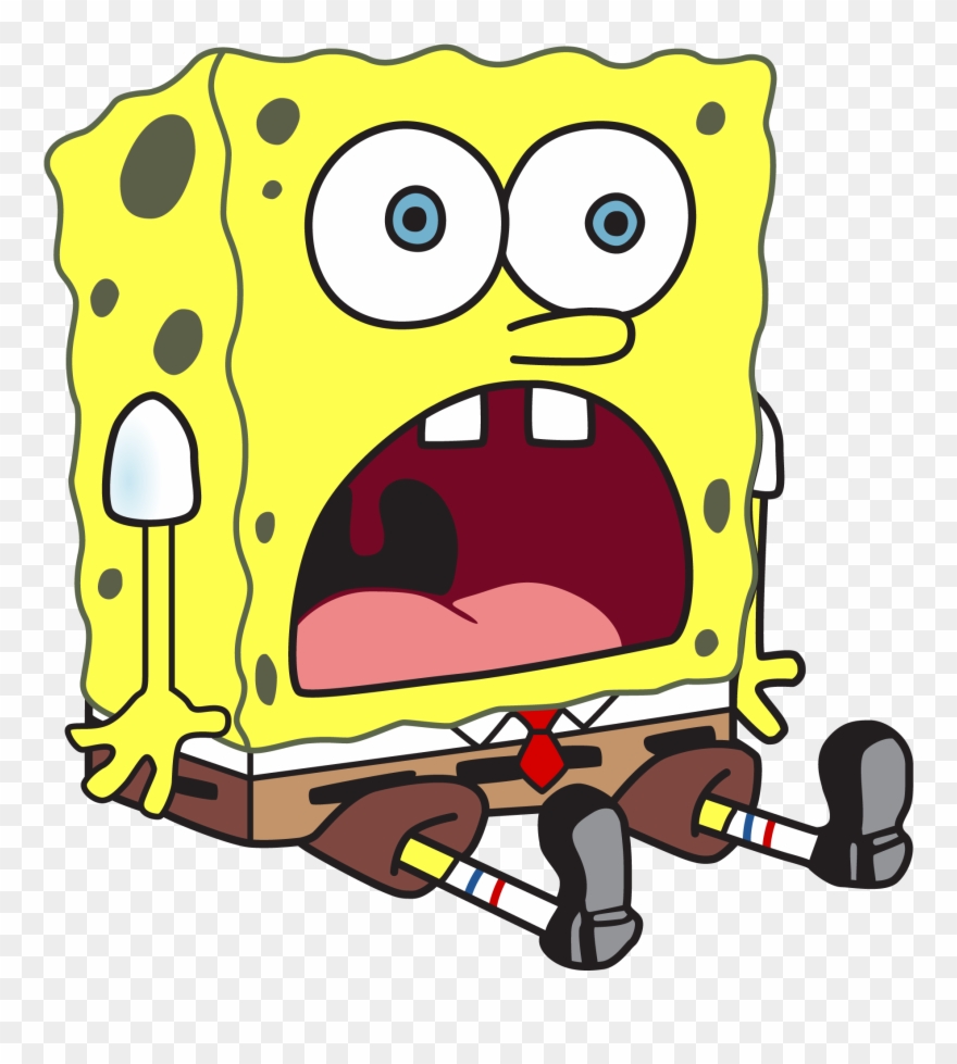 Spongebob Surprised , Png Download - Personalized Custom Birthday T-shirt Spongebob Squarepants Clipart