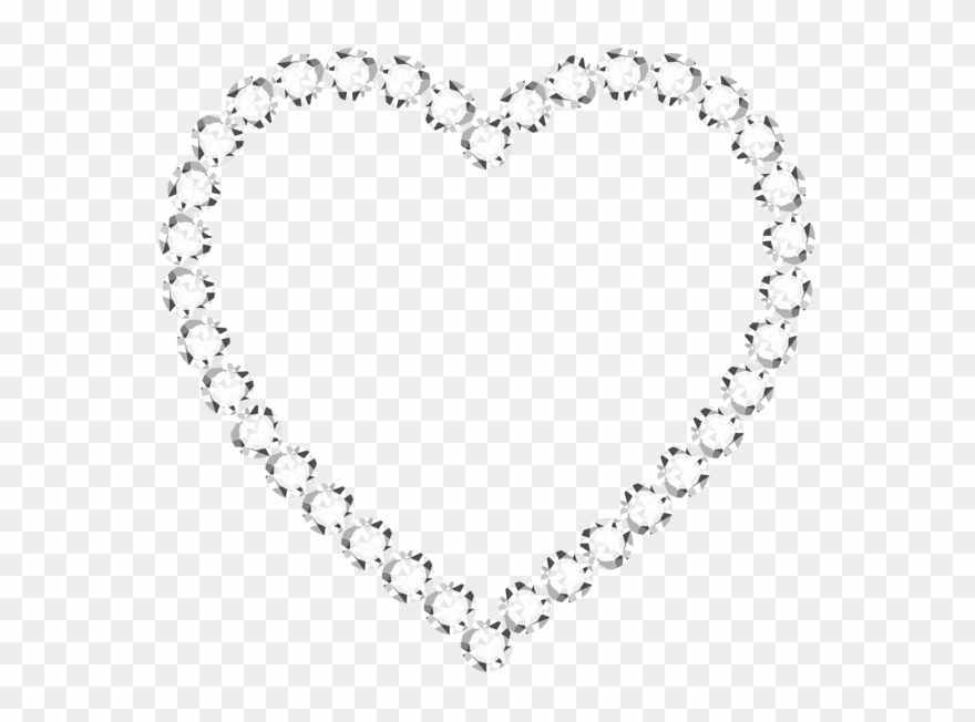 Diamond Heart Png Clip Art Image - Diamond Heart Png Transparent Png