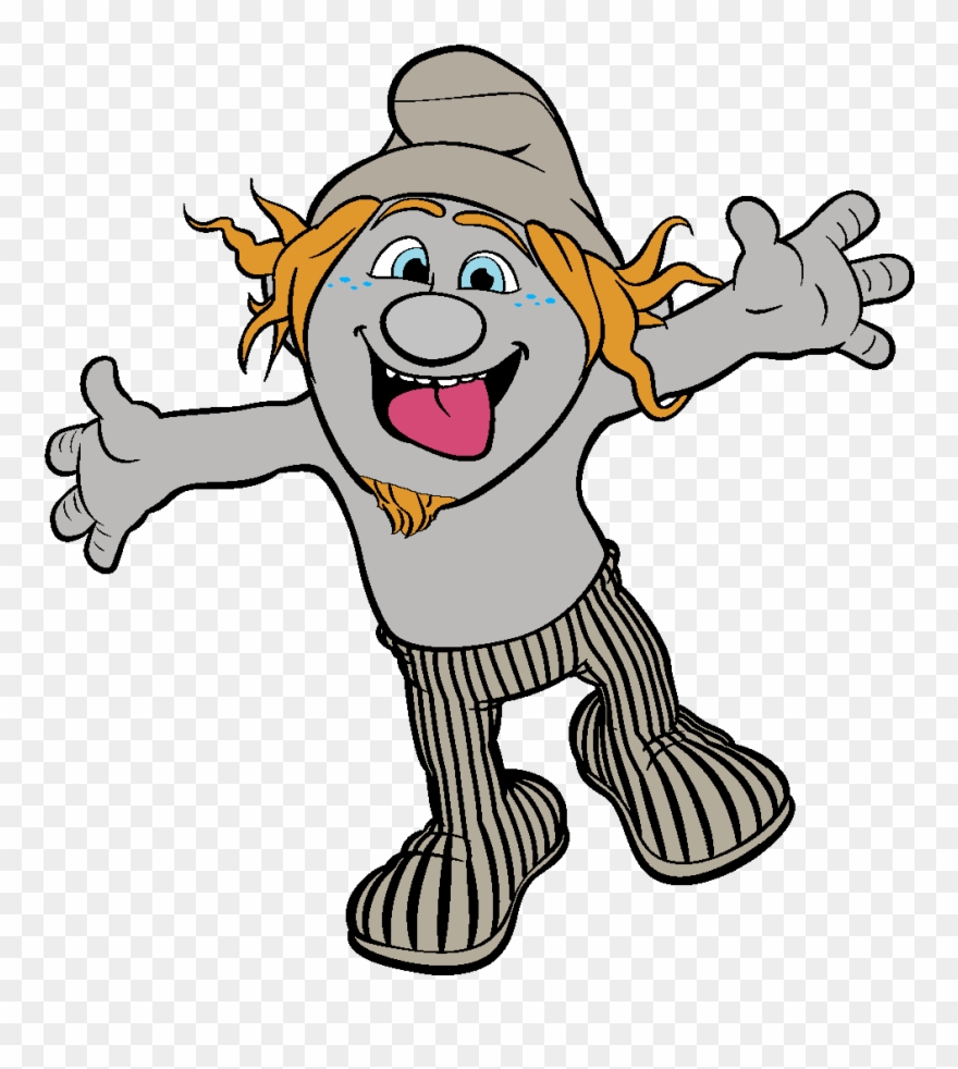 Naughty 2 - The Smurfs Clipart