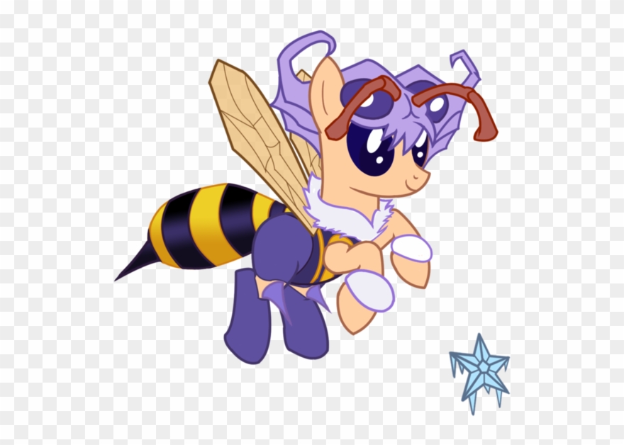 Darkstalkers, Ponified, Q-bee, Queen Bee, Safe - Beepony Clipart
