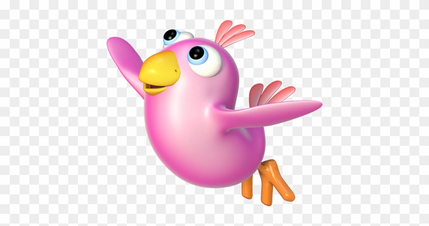 Hippopotame I - Stickers Effet 3d- Kit Oiseaux 2 Clipart