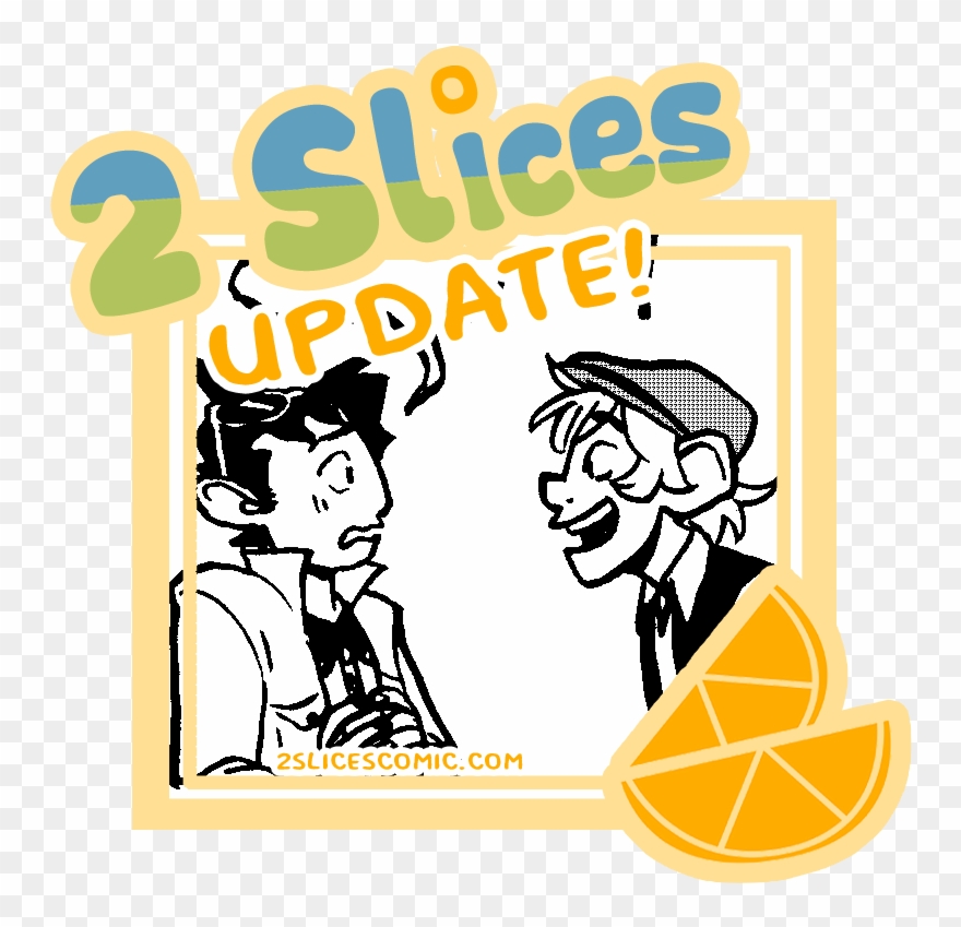 2 Slices Extra Clipart