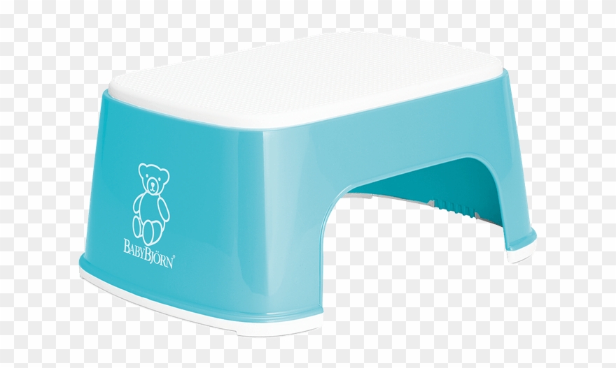 Banqueta Turquesa - Babybjorn Safe Step, Gray Clipart