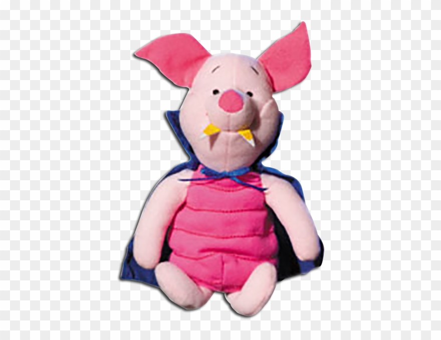 Disney Pooh's Friend Plush Halloween Vampire Piglet Clipart
