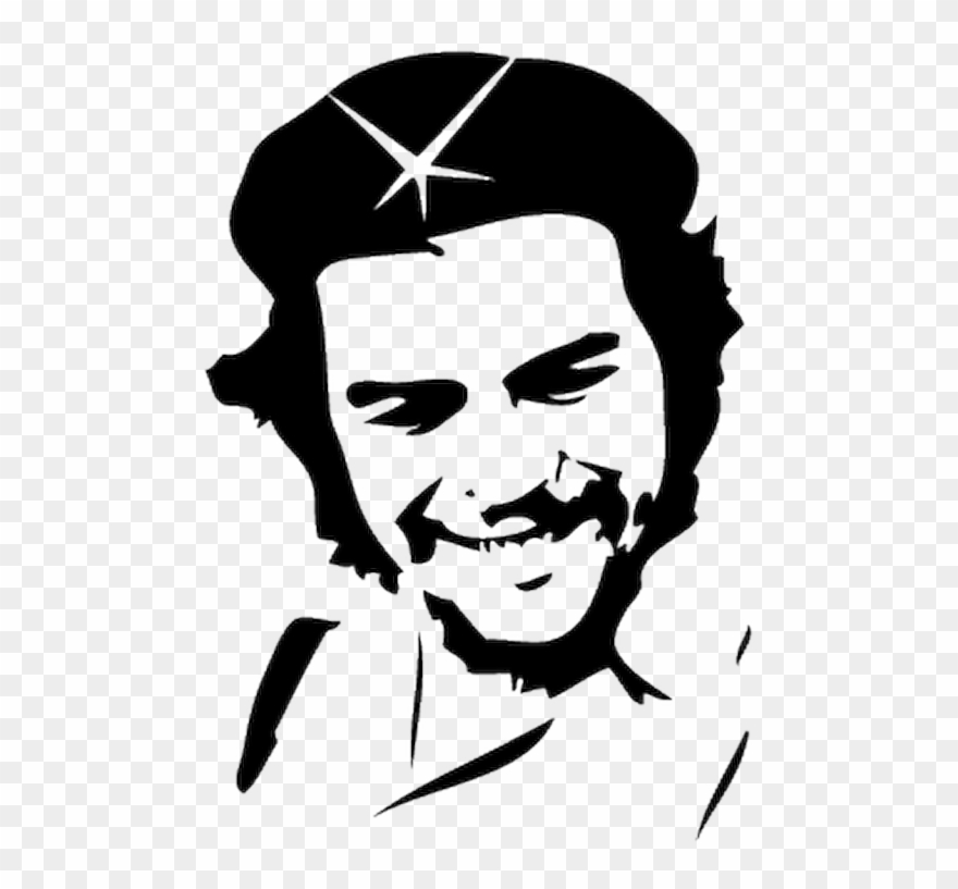 Che Guevara Stickers For Bikes Clipart