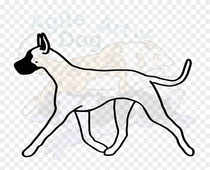 Great Dane - Dog Clipart