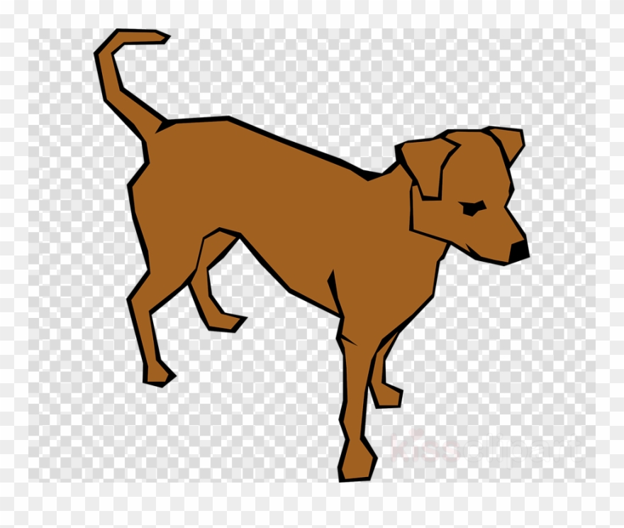 Brown Dog Shower Curtain Clipart