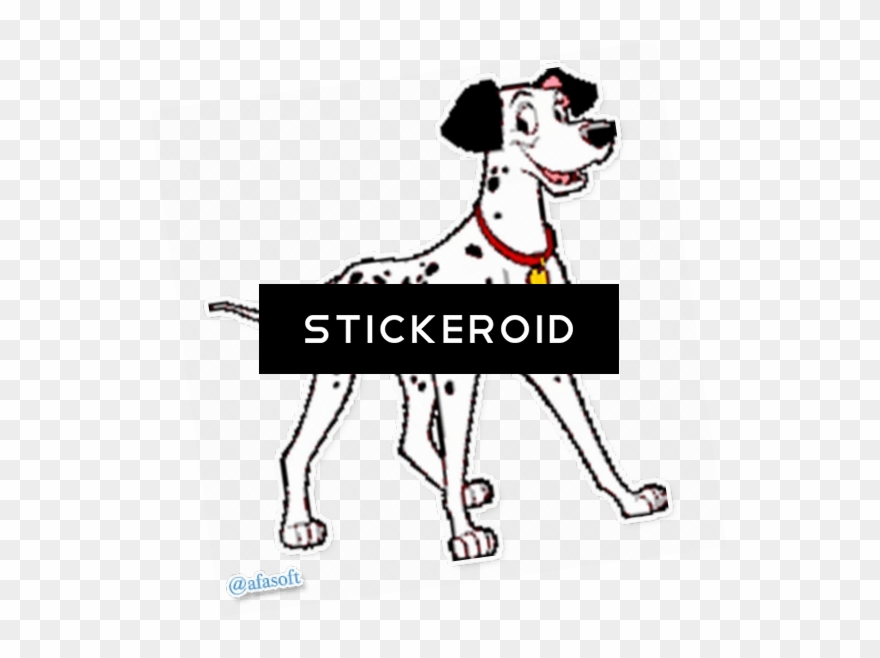 Стикер Далматинцы - Dalmatian Clipart