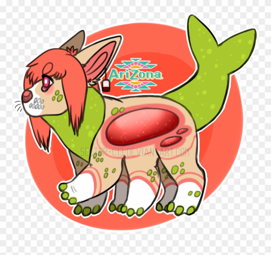 Stock Arizona Strawberry Kiwi Pup Custom By Jollymutt Clipart
