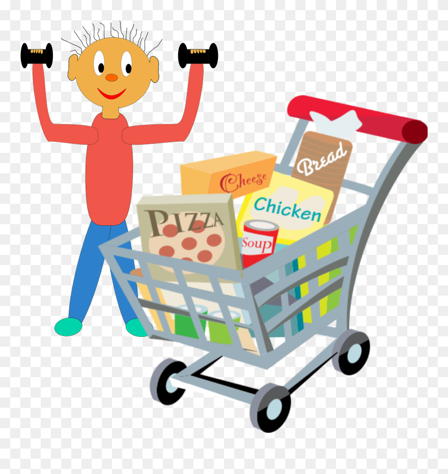 Today We Have 2 Guests Maha And Dan (u - Grocery Cart Png Clipart