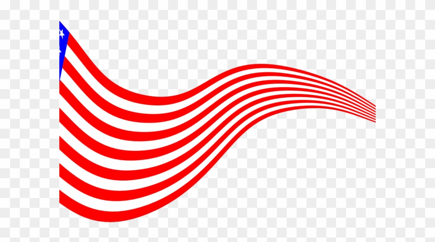 Illusion Clipart American Flag - Png Download