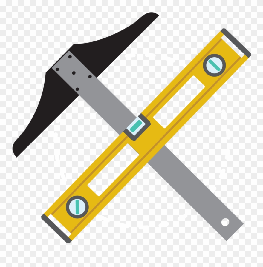 Level And T Square - Renovation Png Clipart