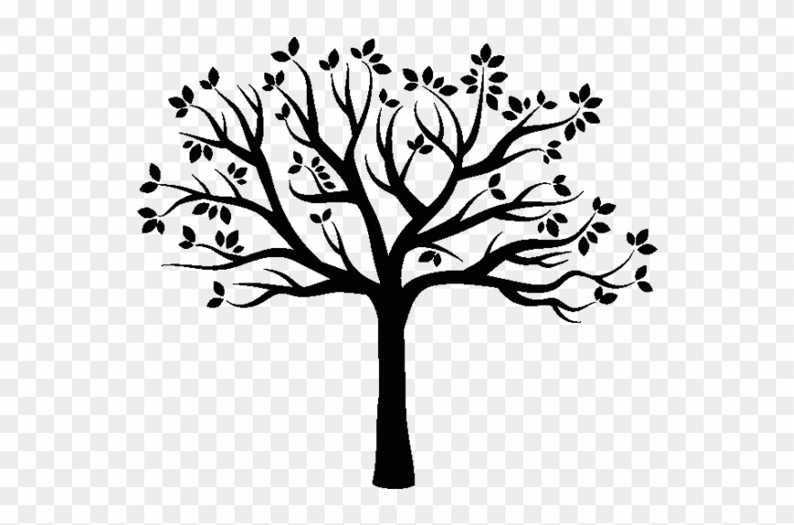 Logo - Silueta Arbol Png Clipart