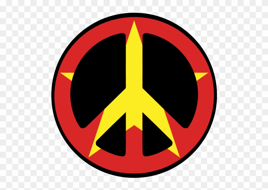 Praying For Peace In Vietnam - Emblem Clipart