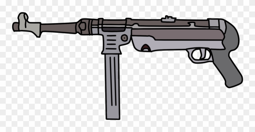 Collection Of Machine Drawing Cartoon High - Cartoon Machine Gun Png Clipart