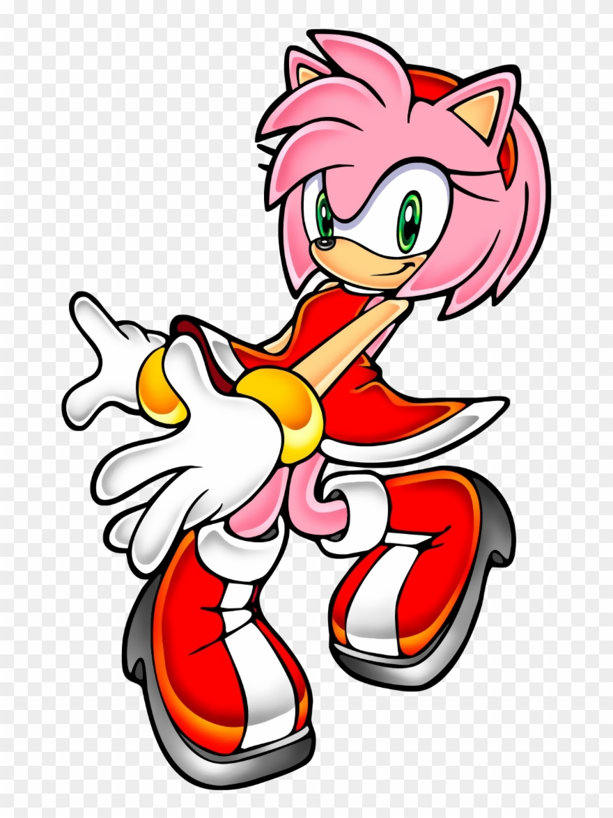Advance2 Amy2 - Amy Rose Sonic Advance 2 Clipart