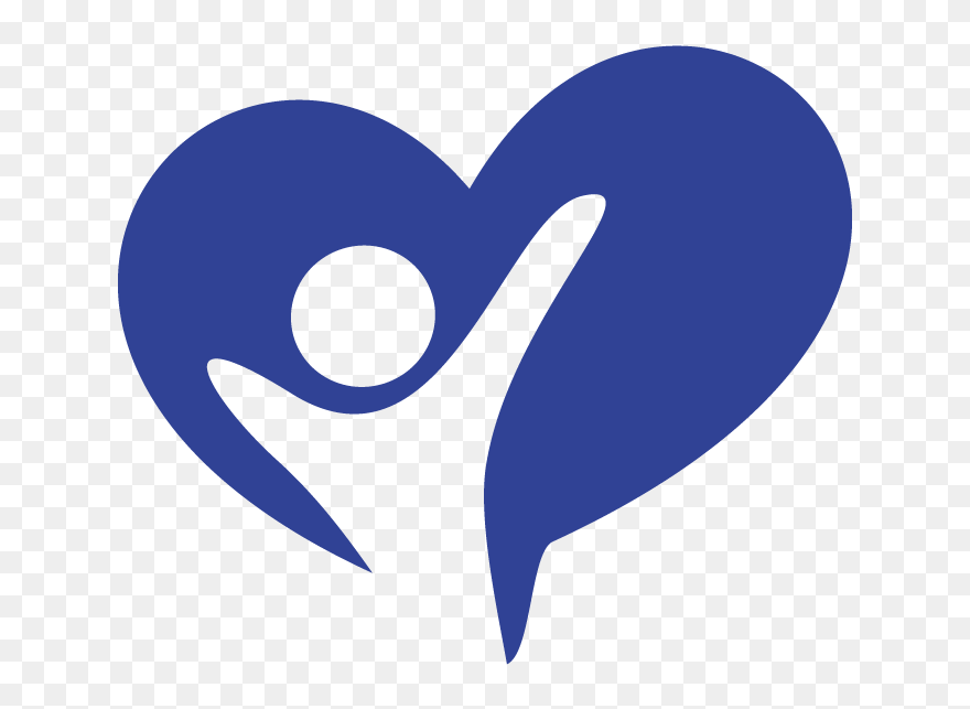 Image Of Heart And Child Within - Child Clipart