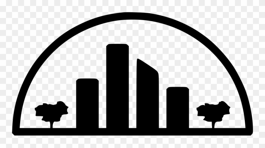 Geodesic-dome Icons - Dome City Icon Png Clipart